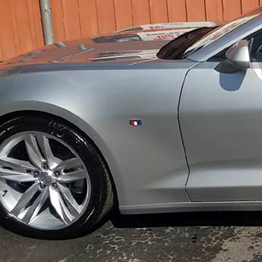 Washed Silver Car in Tampa, FL