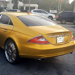 Detailed Yellow Car in Tampa, FL